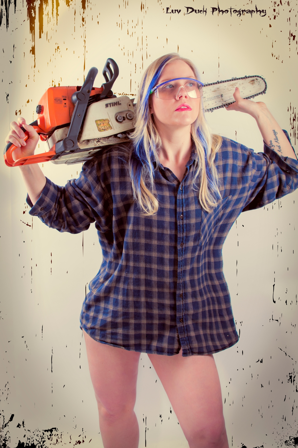 Girl and her Chainsaw